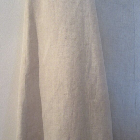 European Linen Long Skirt w/Lining, from David N Boutique - Picture 3 of 5